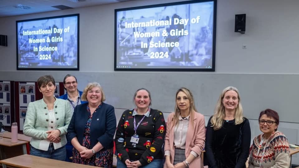 panellists from women and girls in science event